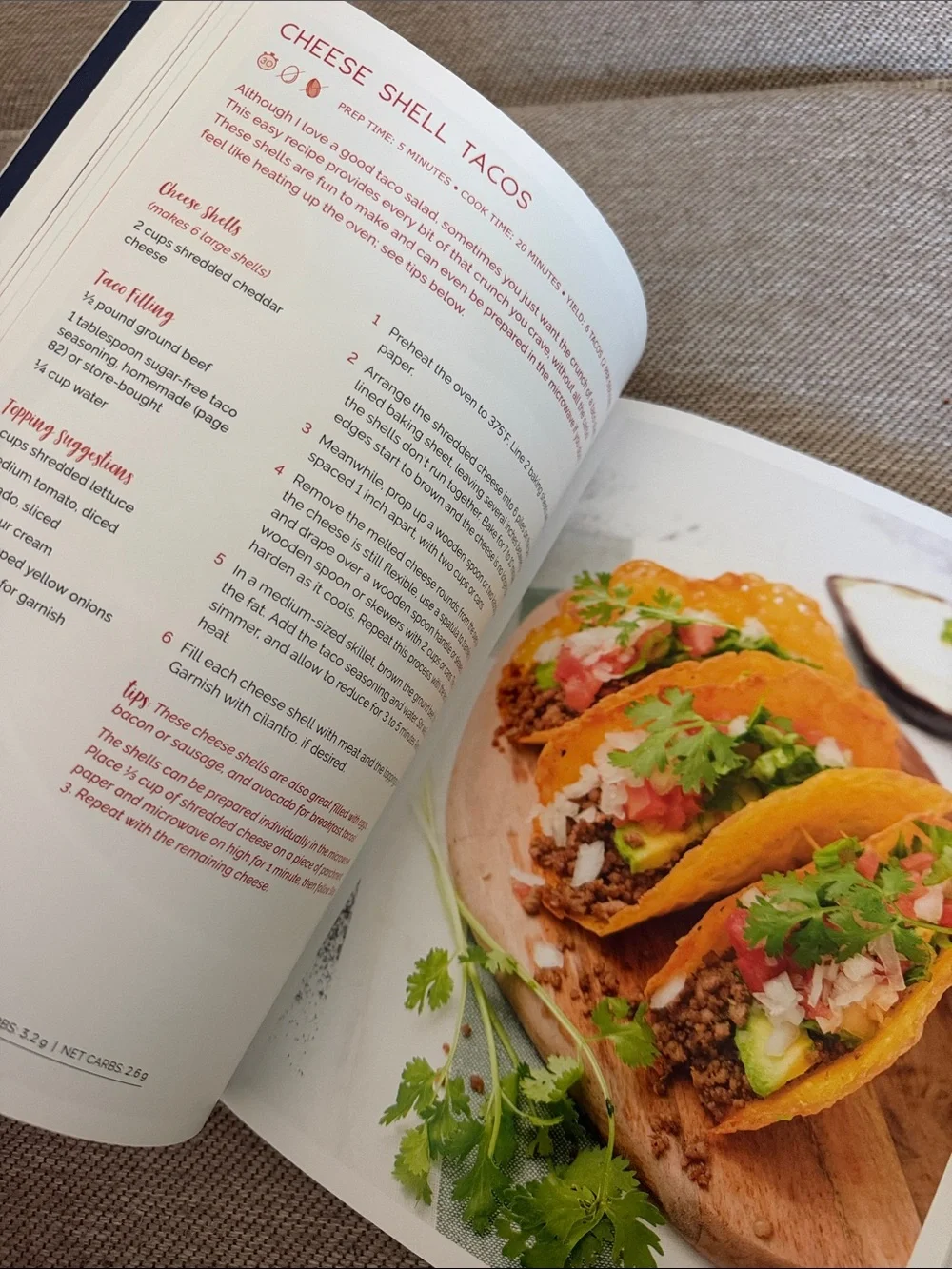 Simply Keto Cookbook by - White Cover